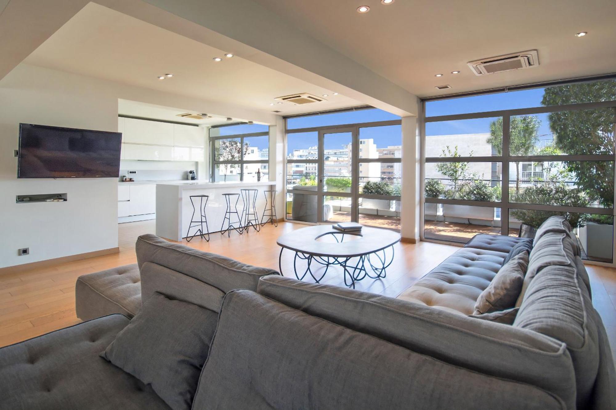 公寓 Hidesign Art Loft Penthouse Acropolis View 雅典